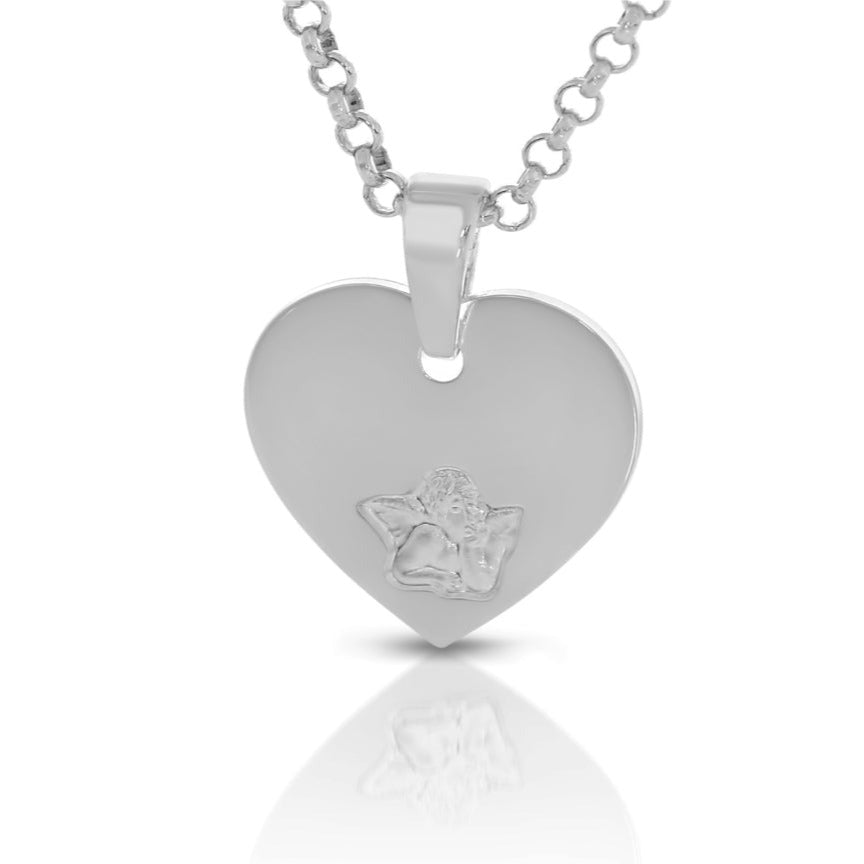 Schutzengel Taufe Süßer Engel-Anhänger Mit Perle - 925 Sterlingsilber Schutzengel Für Jede Kette Engel Anhänger