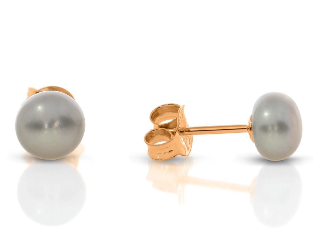 Ohrstecker Silber 925 Mary & Jules Perlenohrringe Gold - Echte Süßwasserperlen In 925 Sterling Silber Perlenohrringe Gold 585