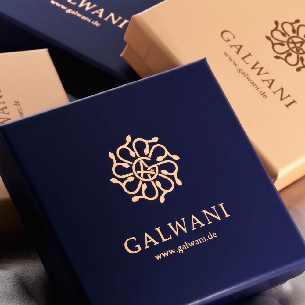 Kette mit Engel Anhänger 333er Gold Schutzengel Taufkette Diamant – Galwani